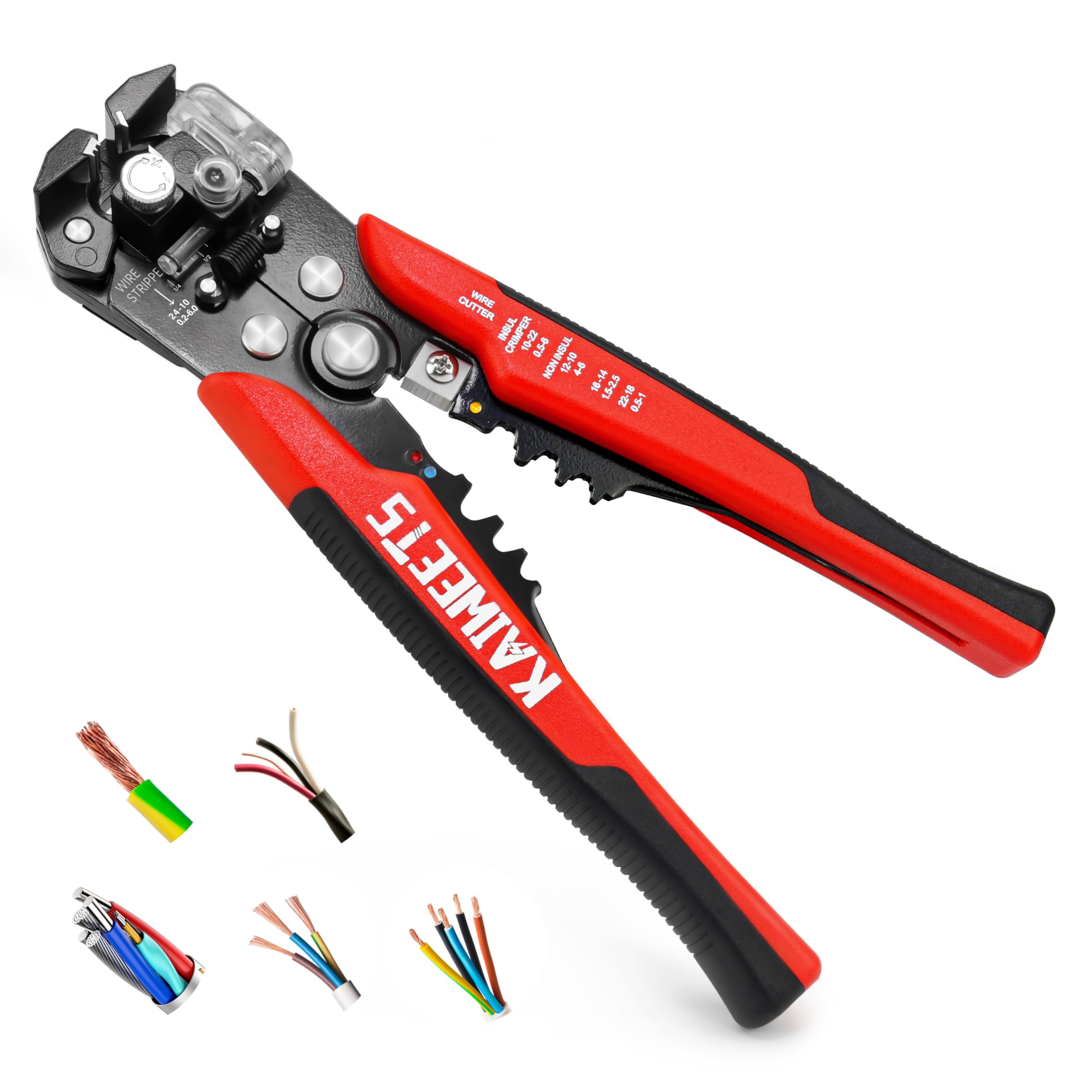 Self-Adjusting Wire Stripper